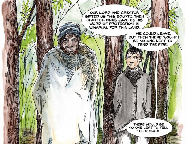 Redrawing History A Graphic Novel Recounts the Conestoga Massacre from the Tribe's Perspective